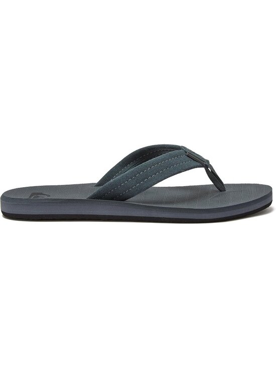 Men\'s Grey Black Suede Flip Flops Arch Support Athletic Sandals Thong Casual main image 6